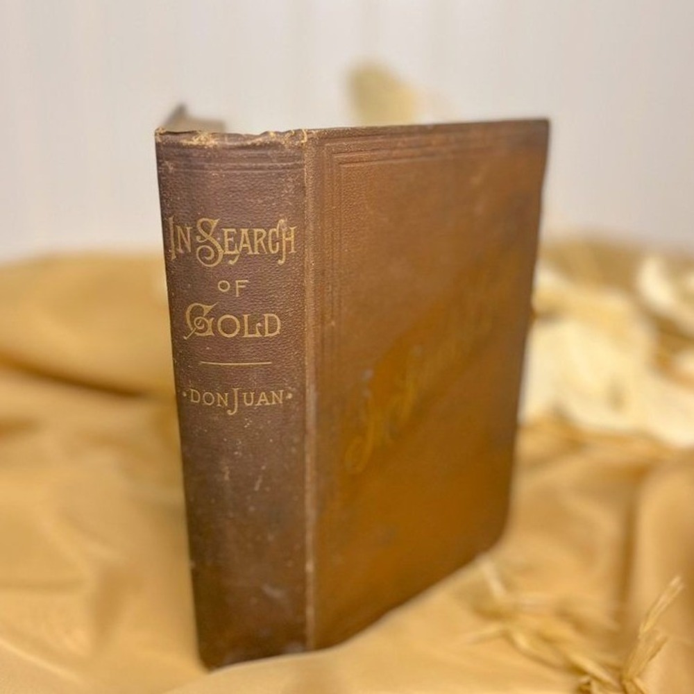Antique In Search Of Gold Book